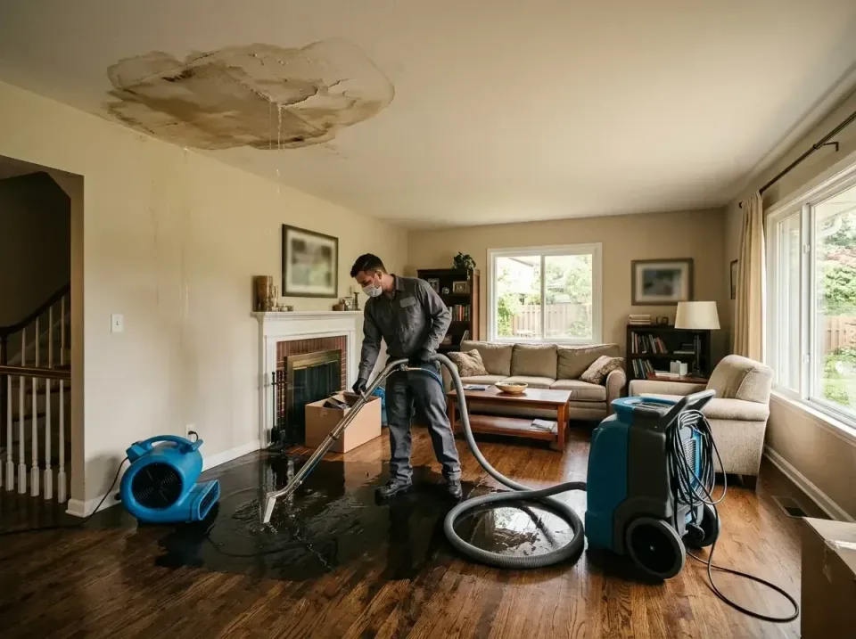 attic-pipe-burst-ceiling-drip-008 — frequently asked questions, Water Damage Restoration & Carpet Care in Matteson, IL